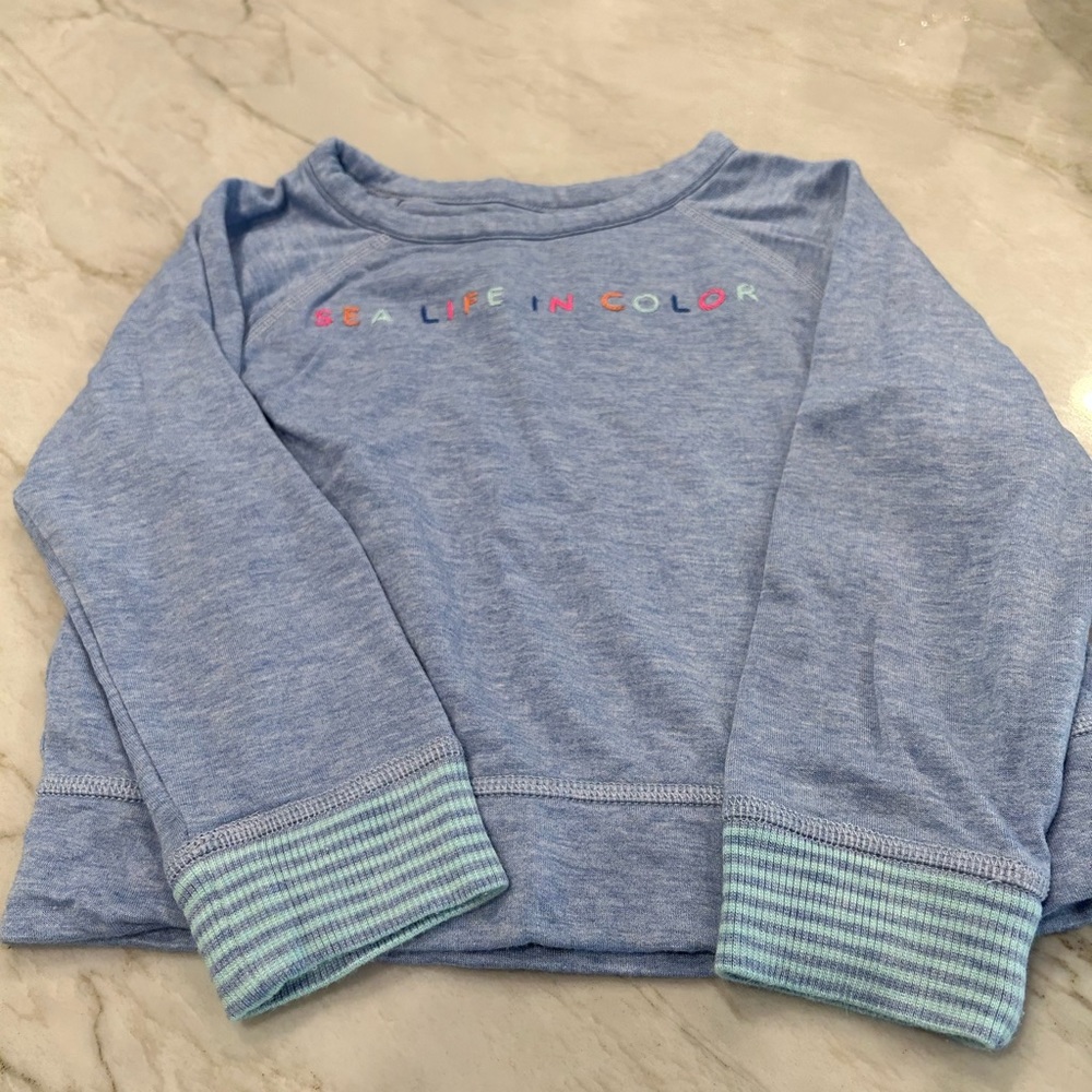 Vineyard Vines Girls Sweatshirt (lightweight)